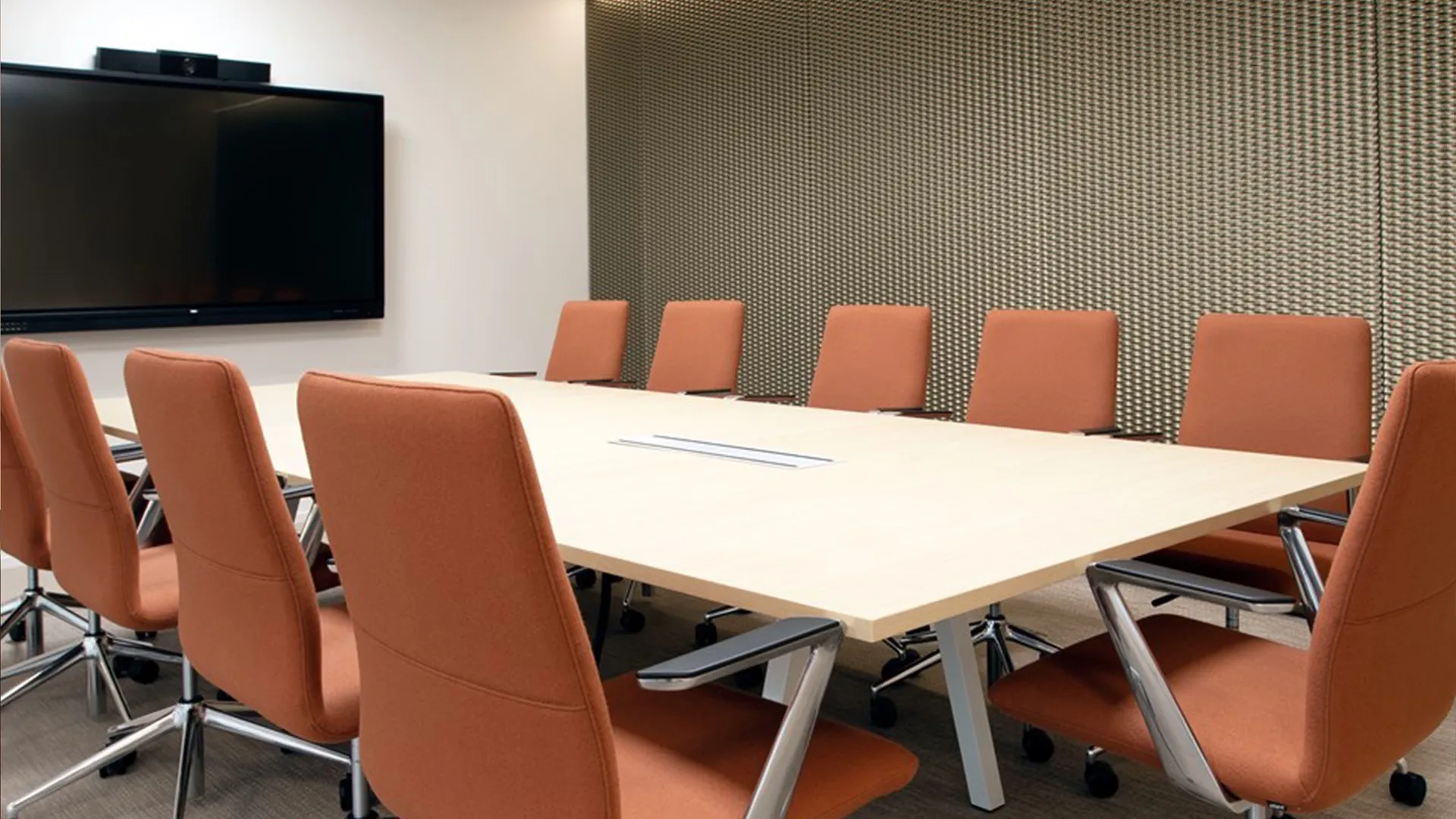 Bilde av møterommet Hoff på Skøyen med plass til 12 personer