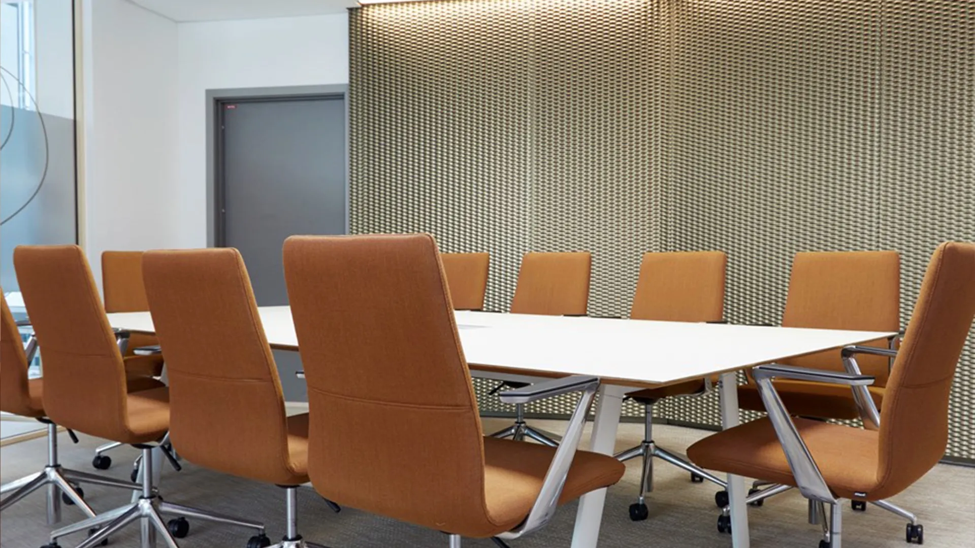 Bilde av møtelokalet på Skøyen med plass til 10 personer